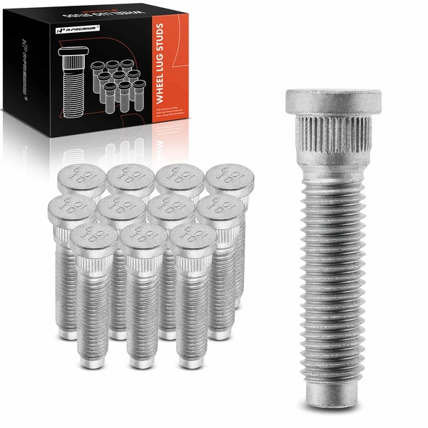 12 Pcs Front M14-2.0 Wheel Lug Stud for 2009-2014 Ford F-150
