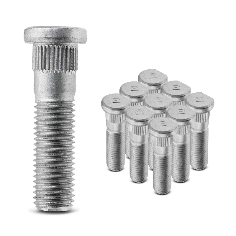 10 Pcs M12-1.50 Wheel Lug Stud for Hyundai Santa Fe 07-10 Veracruz