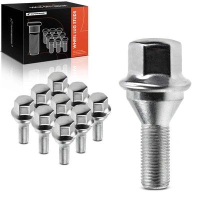 10 Pcs Front or Rear M12-1.25 Wheel Lug Stud