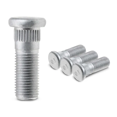 4 Pcs Rear Driver or Passenger M12-1.25 Wheel Lug Stud