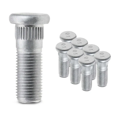 8 Pcs Rear M12-1.25 Wheel Lug Stud