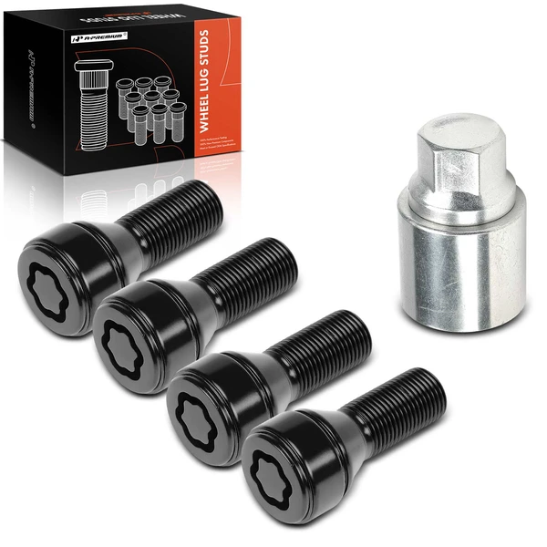 5 Pcs M14-1.25 Wheel Lug Nut for BMW F30 F32 F10 G30 320i xDrive 335i 530i xDrive