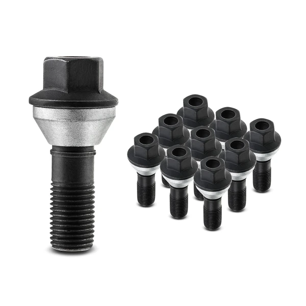 10 Pcs Front or Rear M14-1.50 Wheel Lug Stud for BMW X5 00-06 3.0L 4.4L 4.6L 4.8L