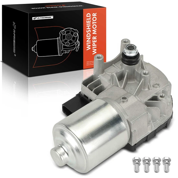 A-Premium APWIM0370 Windshield Wiper Motor Front Side