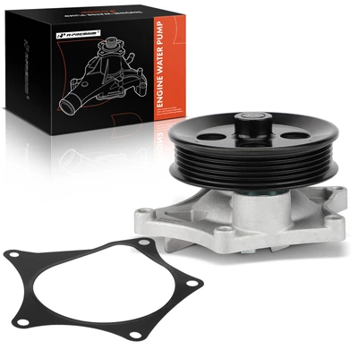 Engine Water Pump with Gasket