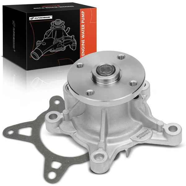 Engine Water Pump with Gasket for 2012-2018 Hyundai Accent