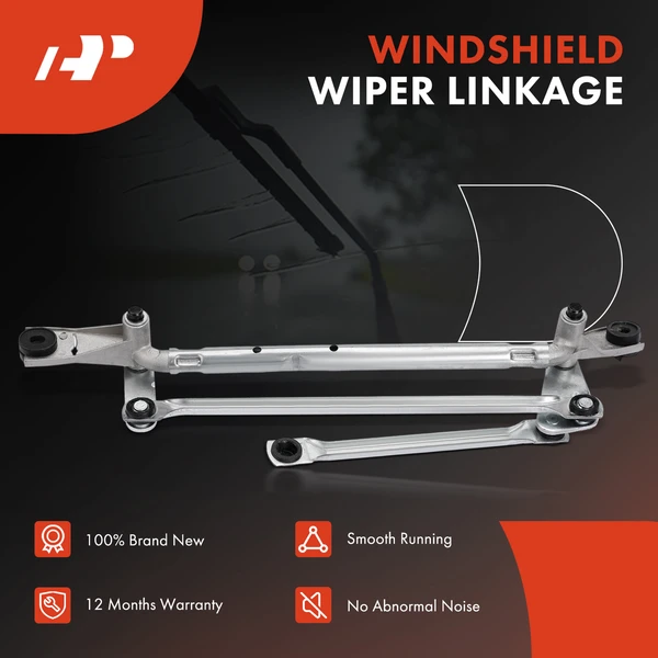 Front Wiper Linkage for Buick Encore Chevrolet Trax 2013-2019 Left Hand Drive