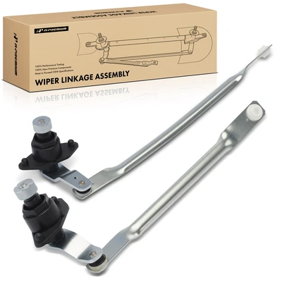 2 Pcs Front Windshield Wiper Linkage for 2001-2005 Ford Explorer Sport Trac