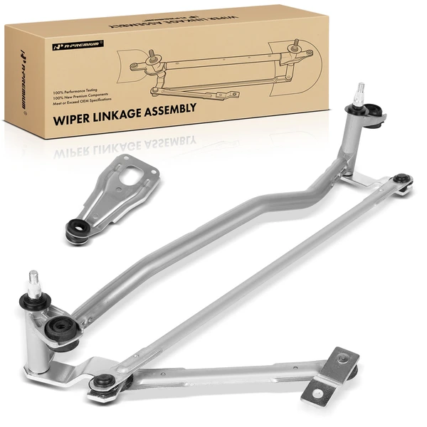 Front Wiper Linkage with Bushings for 2011-2013 2015-2017 Volkswagen Jetta