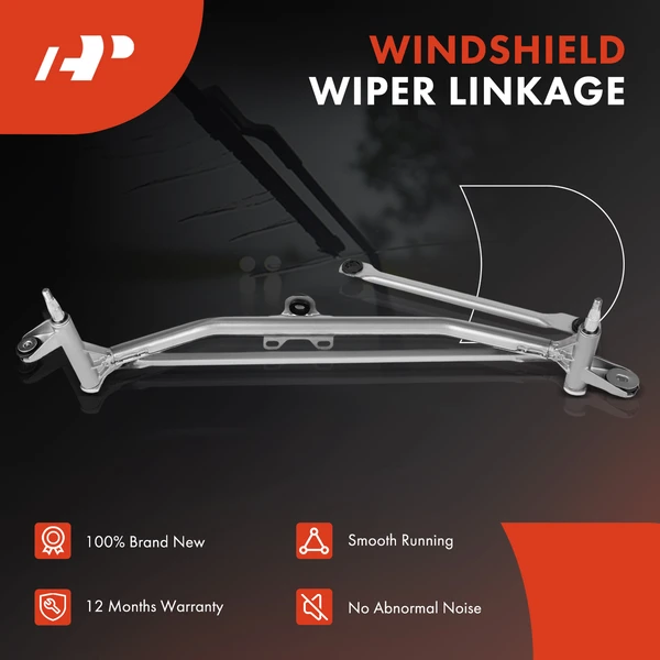 Front Wiper Linkage for Jaguar XF 2009-2015 XFR 2010-2015 XFR-S 2013-2015