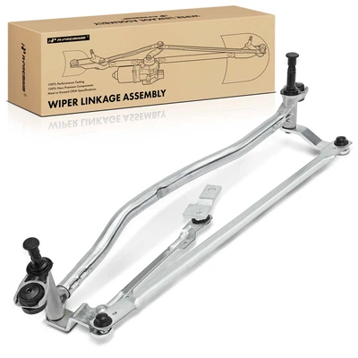 Front Windshield Wiper Linkage without Motor