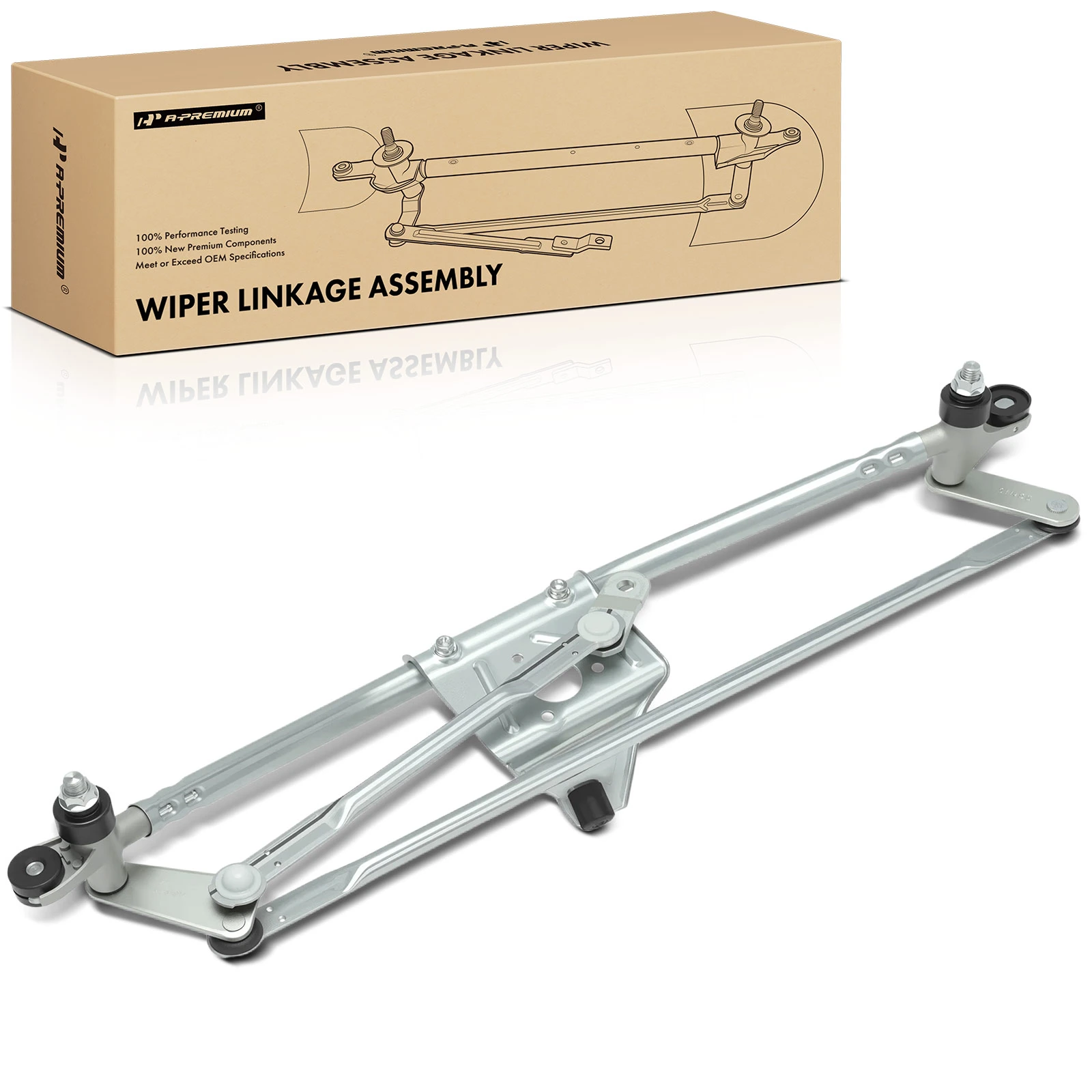 The A-premium Front Windshield Wiper Transmission Linkage for Chevy Colorado GMC Canyon 2004-2012 Image 
