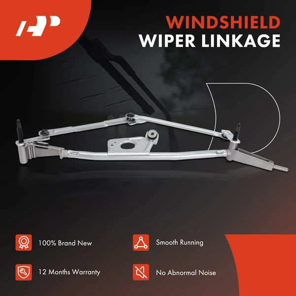 Front Wiper Linkage for Volvo S60 2001-2009 XC70 2003-2007 S80 1999-2006 V70 LHD