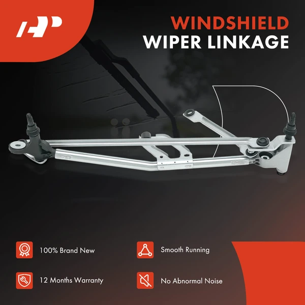 Front Wiper Linkage for BMW X1 E84 2012-2015 2.0L 3.0L Driver-Hand Drive