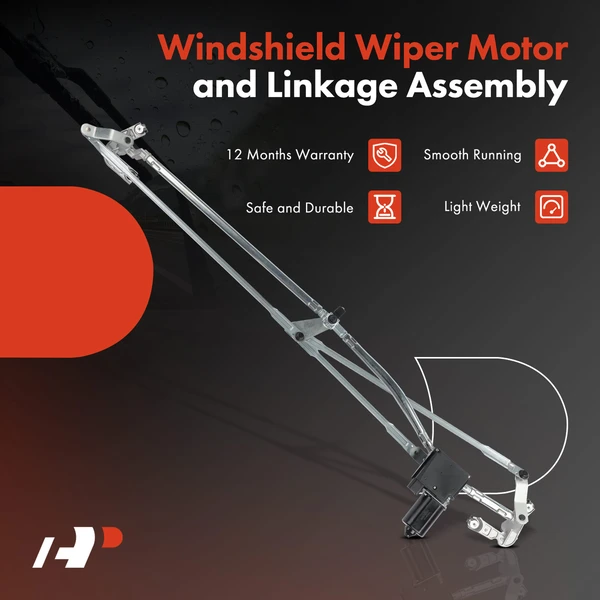 Front Wiper Linkage & Motor Assembly for Pontiac Aztek 2001-2005 Buick 2002-2007