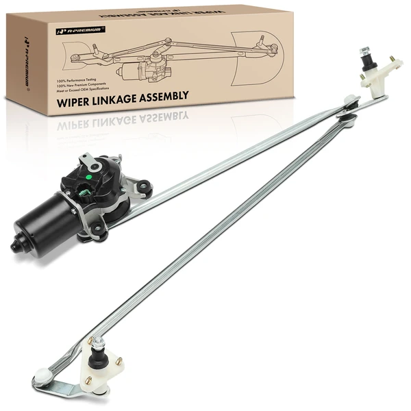 Front Wiper Motor & Linkage Assy for 2000-2004 Nissan Frontier