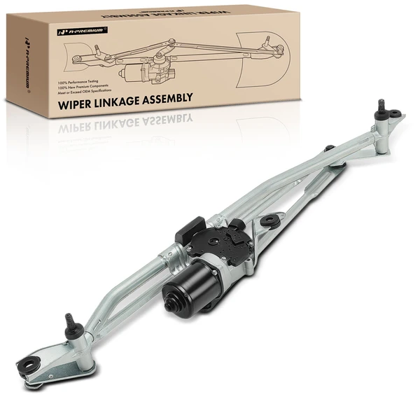 Front Wiper Motor & Linkage Assembly for 2019-2021 Chevrolet Silverado 4500 HD