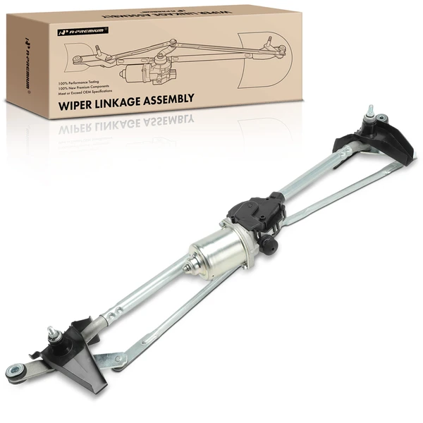 Front Wiper Motor & Linkage Assembly for Jeep Patriot 2007-2017 Left Hand Drive