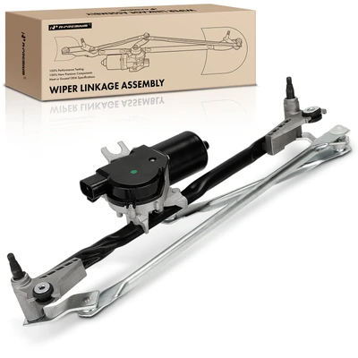 Front Wiper Linkage & Motor Assembly