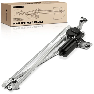Front Wiper Linkage & Motor Assembly