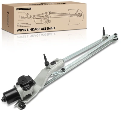 Front Wiper Motor & Linkage Assembly