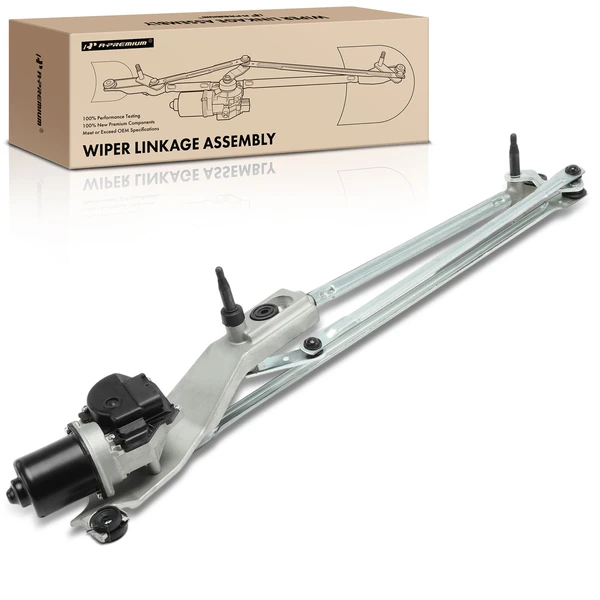 Front Wiper Motor & Linkage Assembly for 2008-2011 Ford Focus