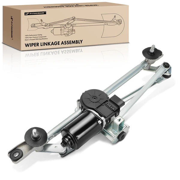 Front Wiper Linkage & Motor Assembly for Hyundai Tucson 2005-2009 SUV 4Door
