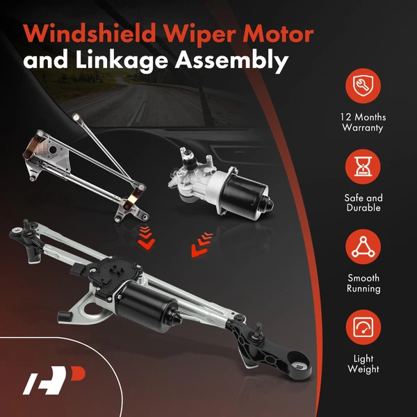 Front Wiper Motor & Linkage Assembly for BMW F22 F30 F32 F33 F36 2 3 4 M Series