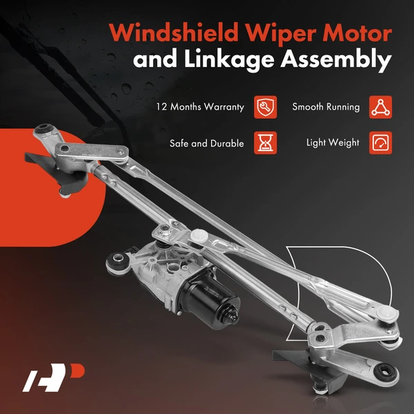 Front Wiper Motor & Linkage Assembly for Nissan Pathfinder INFINITI QX60 JX35