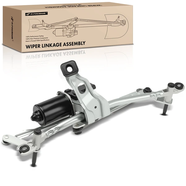 Front Wiper Motor & Linkage Assembly for BMW X1 F48 2016-2023 Left Hand Drive