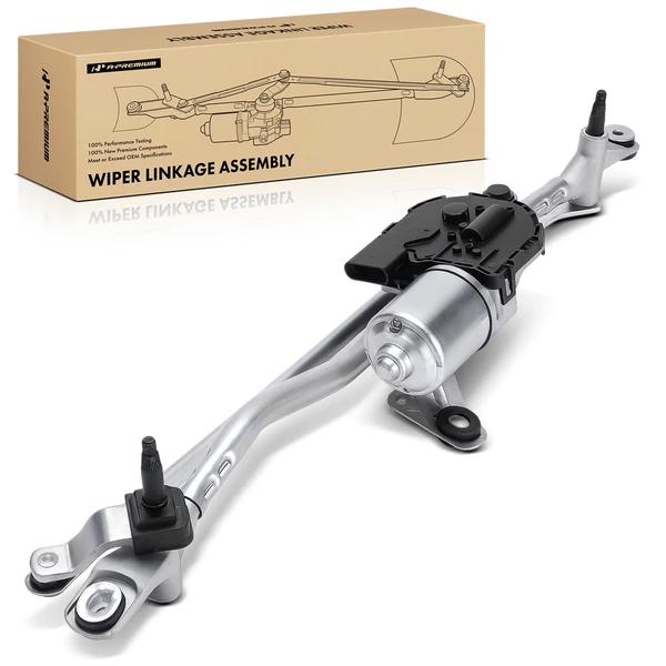 Front Wiper Motor & Linkage Assembly for Audi A6 2012-2018 A7 A6 Quattro S6 S7