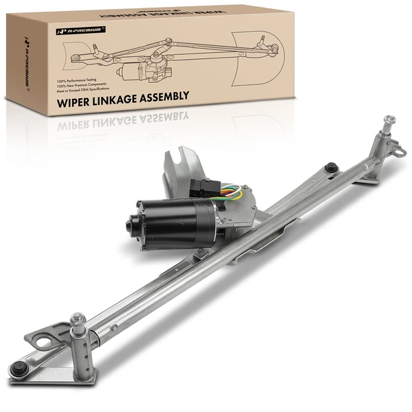 Front Wiper Motor & Linkage Assembly for Volkswagen Jetta Golf 1993-1999 Cabrio