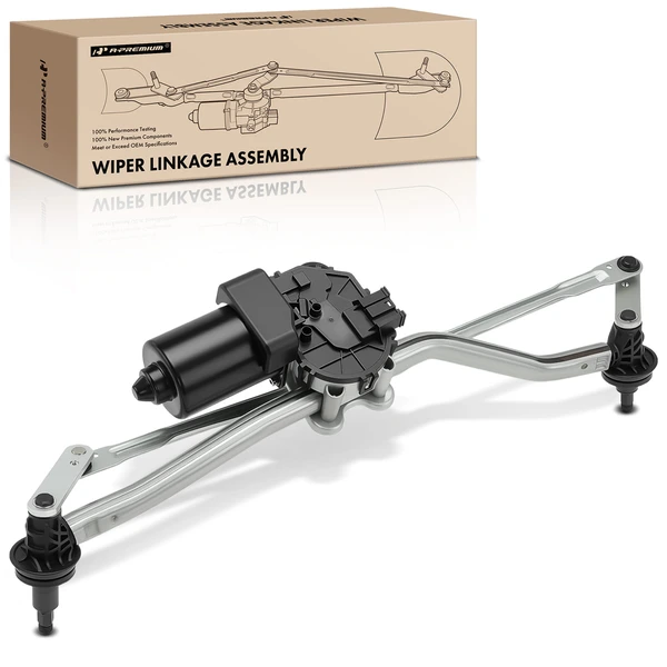 Front Wiper Motor & Linkage Assembly for BMW X3 E83 2004-2010 Left Hand Drive