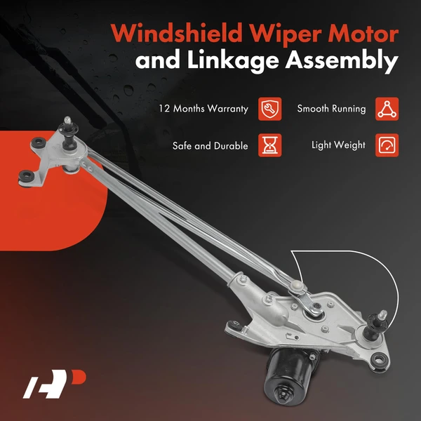 Front Wiper Motor & Linkage Assembly for Honda CR-V 2002-2006 LHD