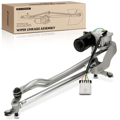 Front Wiper Linkage & Motor Assembly