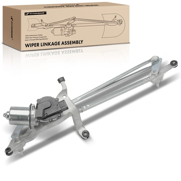 Front Wiper Motor & Linkage Assembly for 2006-2008 Pontiac Grand Prix