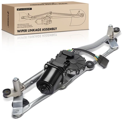 Front Wiper Motor & Linkage Assembly