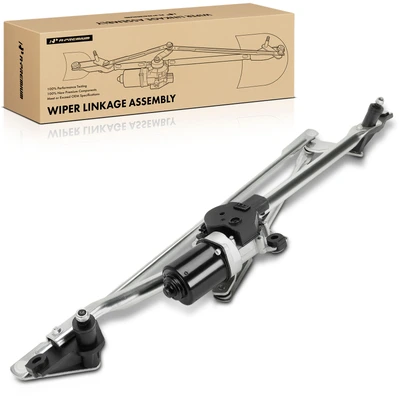 Front Wiper Motor and Linkage Assembly