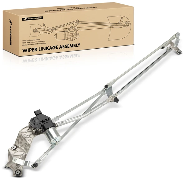 Front Wiper Motor & Linkage Assembly for 2005-2009 Chevrolet Uplander