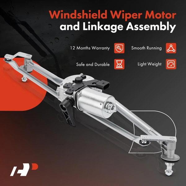 Front Wiper Motor & Linkage Assembly for Dodge Sprinter 2500 Sprinter 3500 07-09