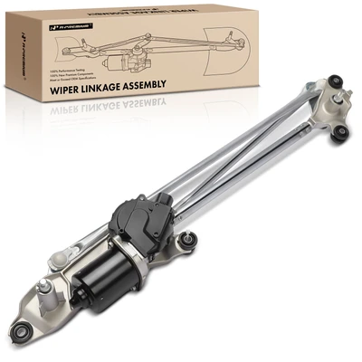 Front Windshield Wiper Motor & Linkage Assembly
