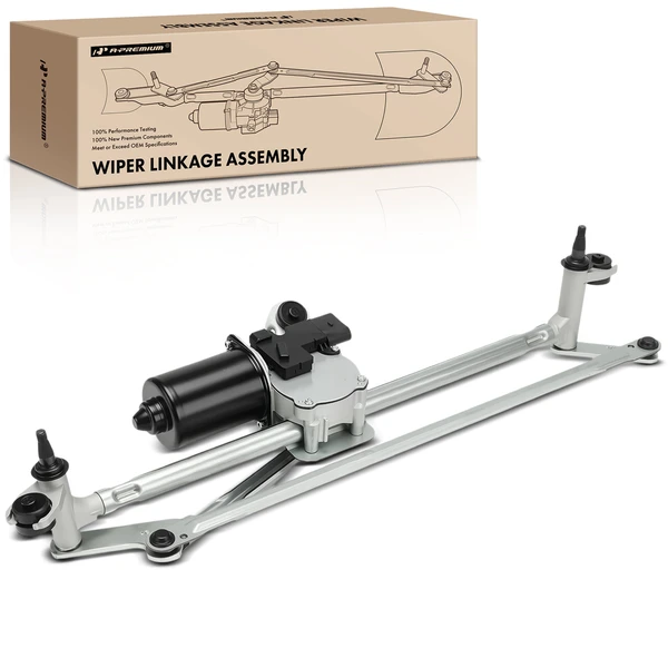 Front Wiper Motor & Linkage Assembly for Volkswagen Jetta 2019-2024 Left Hand Drive