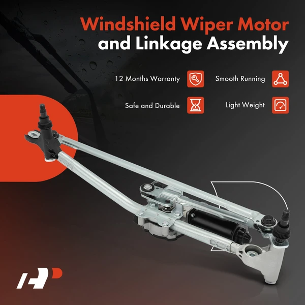 Front Windshield Wiper Linkage & Motor Assembly for BMW X1 E84 2012-2015