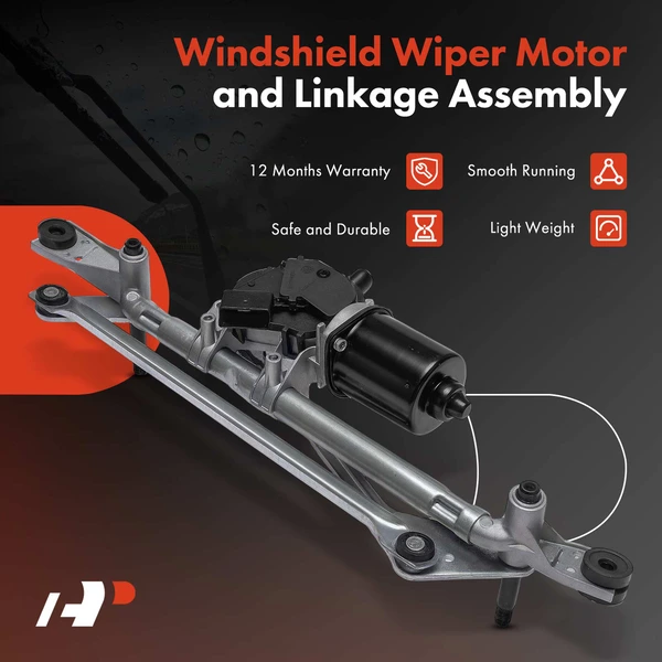 Front Wiper Motor & Linkage Assembly for Buick Encore Chevrolet Trax 2013-2019