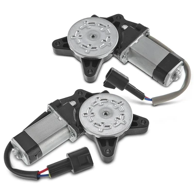 2 Pcs Rear Window Motor