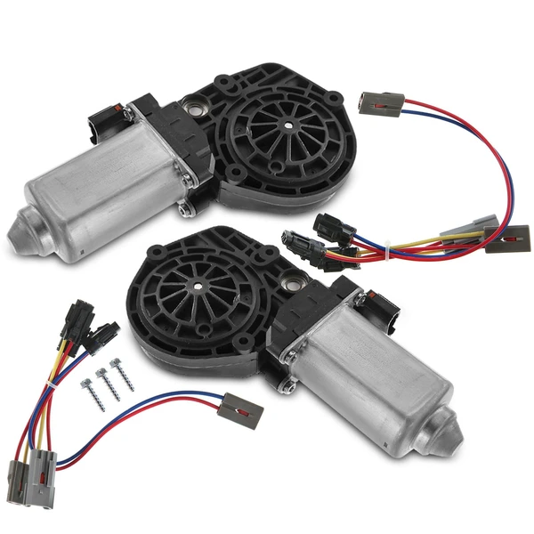 2 Pcs Window Motor for Ford F-150 1997-2003 F-250 F-350 Lincoln Navigator