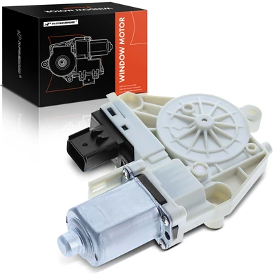 Front Driver Window Motor with 6 Blades