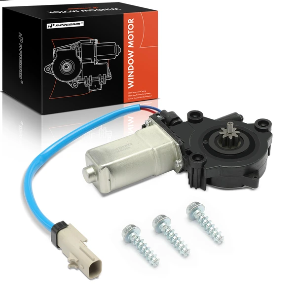 Front Driver Power Window Motor with 2 Pins for 2001-2006 Dodge Stratus