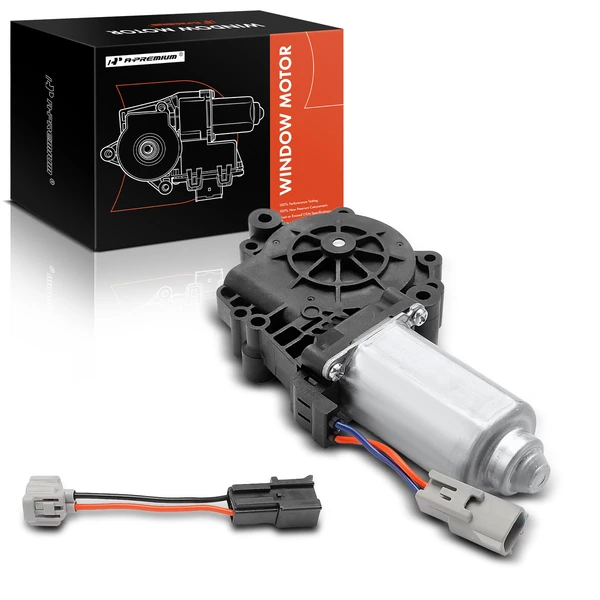 Front Driver Power Window Motor with 2 Pins for Ford Freestar 04-07 Windstar Mercury