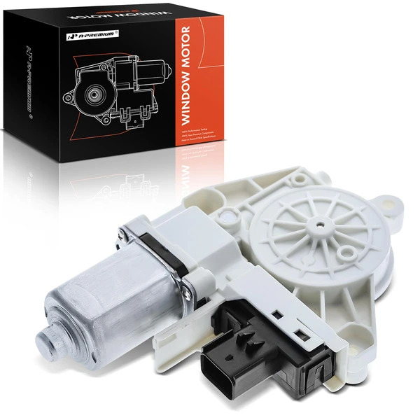 Front Driver Window Motor with 6 Blades for 2009-2020 Dodge Journey